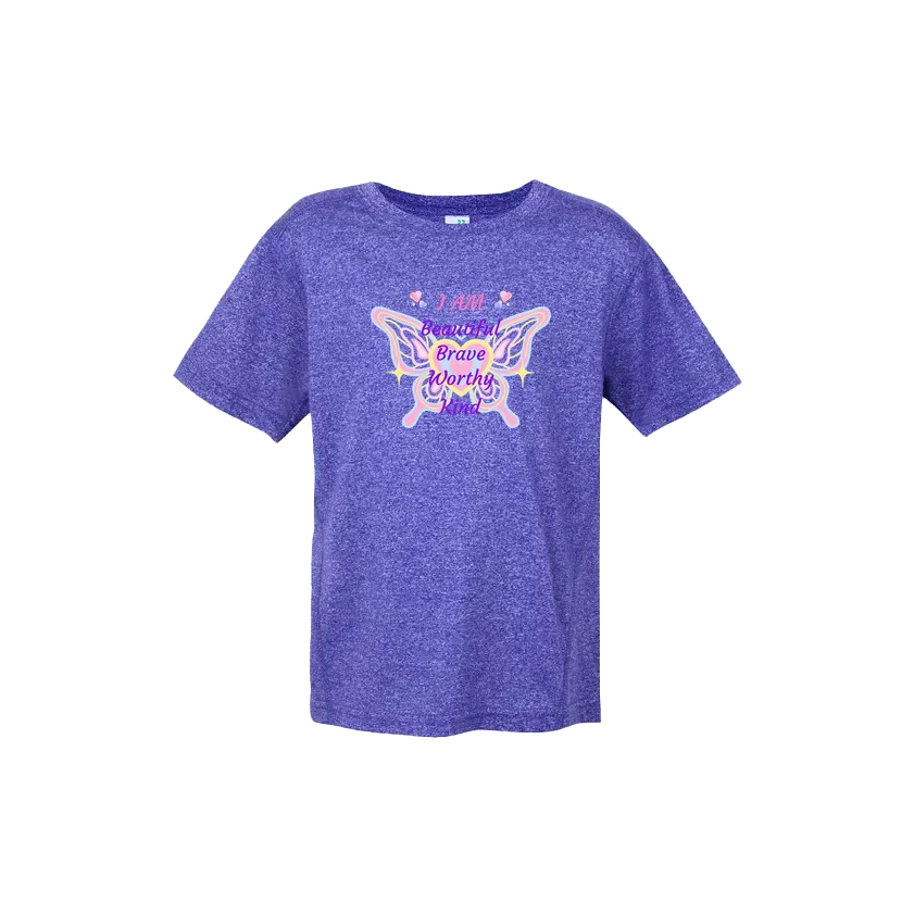 Heather Grape front flat lay