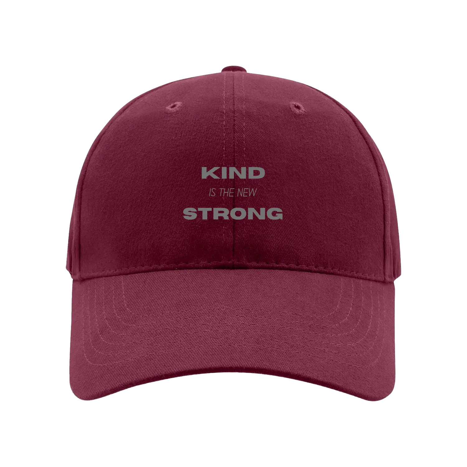 Maroon front flat lay