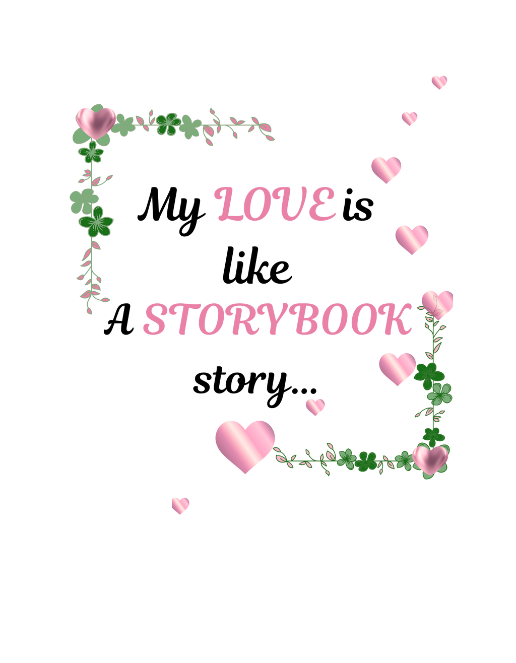 Storybook Love oversized tee