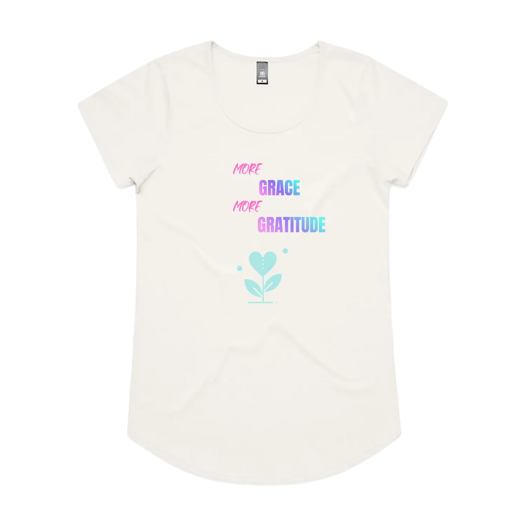 Natural front flat lay