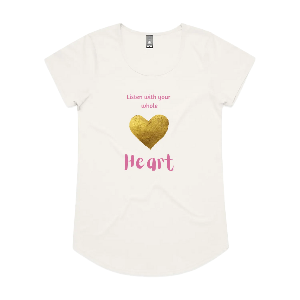 Natural front flat lay