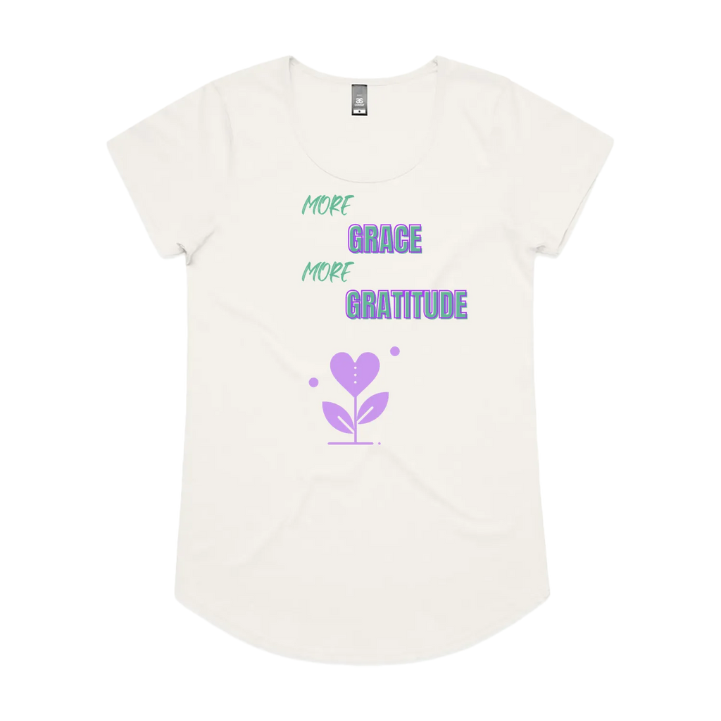 Natural front flat lay