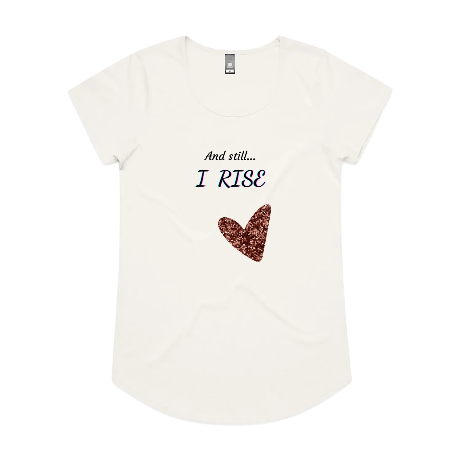 Natural front flat lay