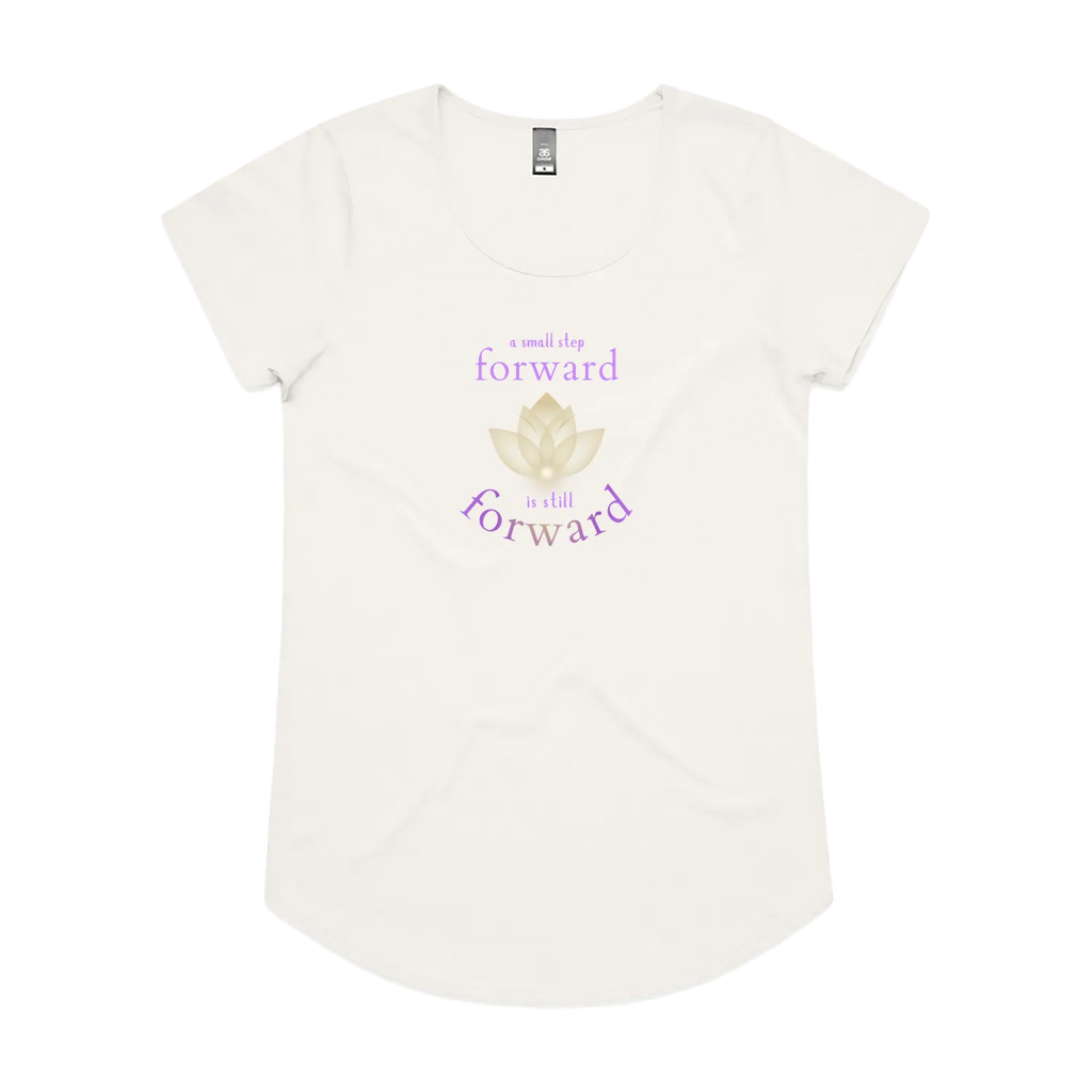 Natural front flat lay