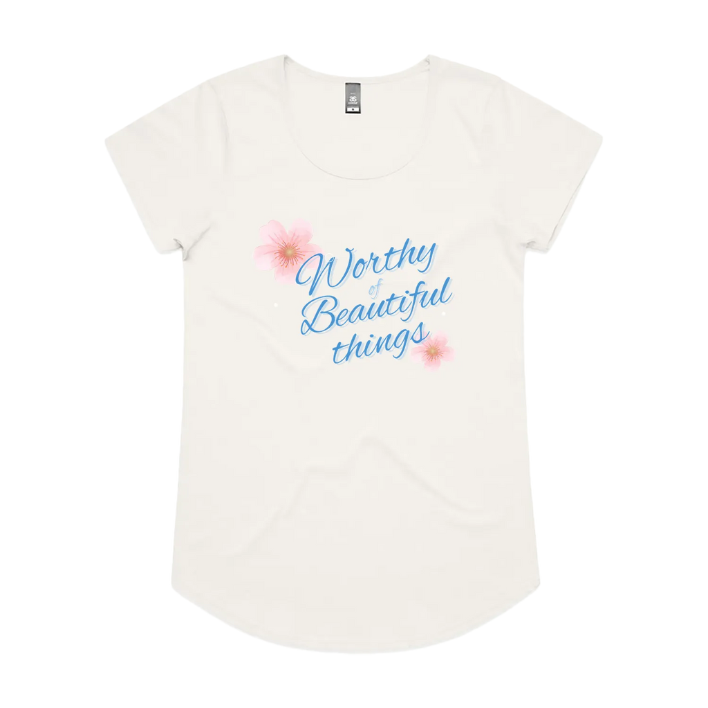 Natural front flat lay