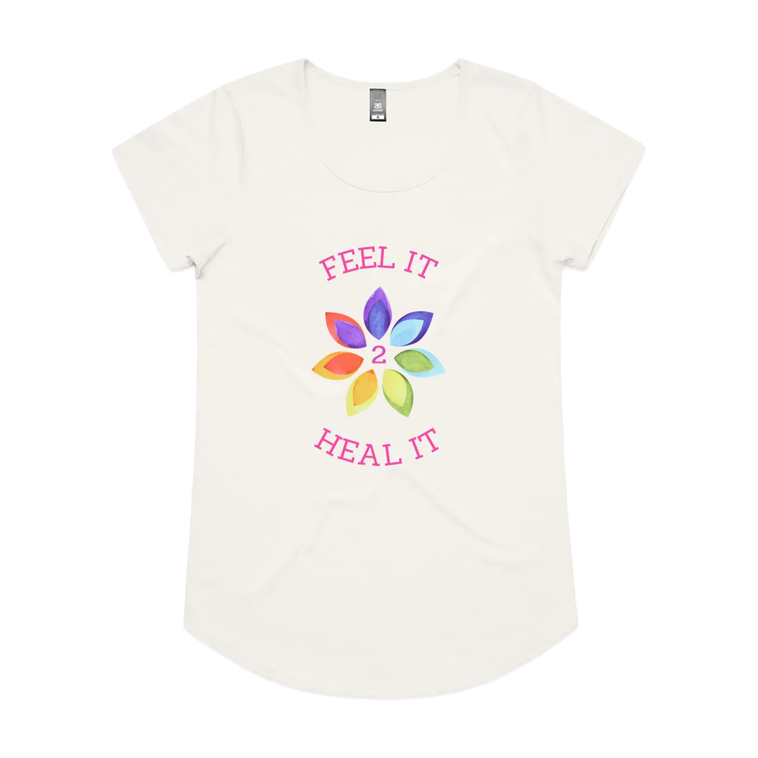 Natural front flat lay