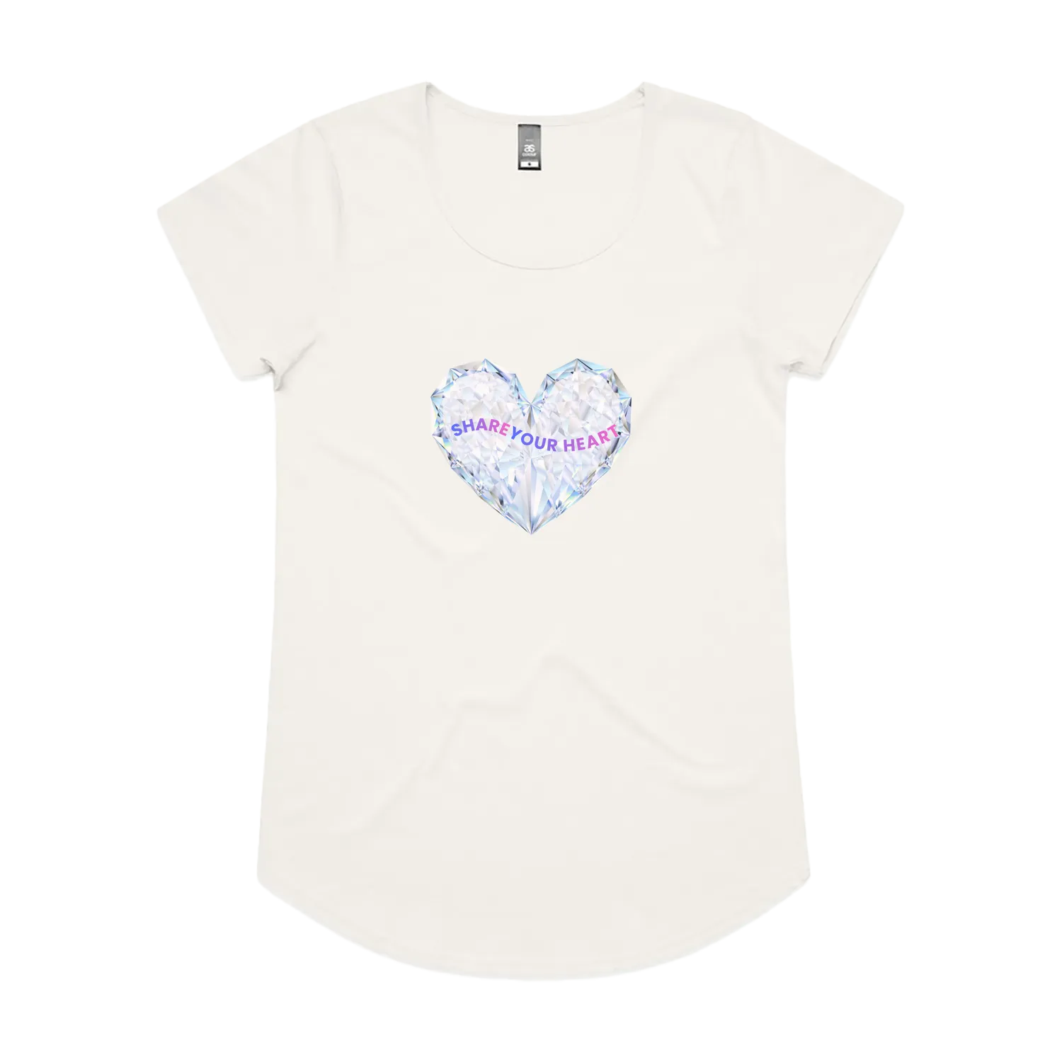 Natural front flat lay