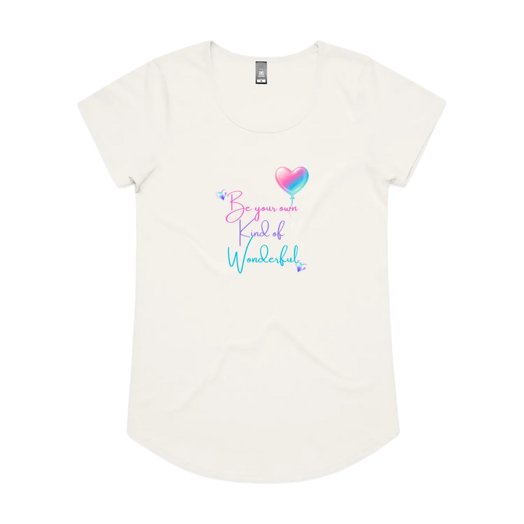 Natural front flat lay