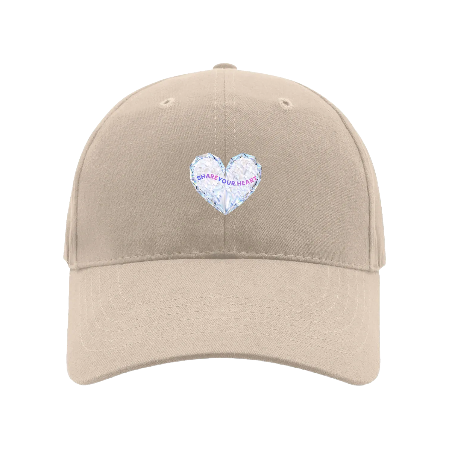 Natural front flat lay