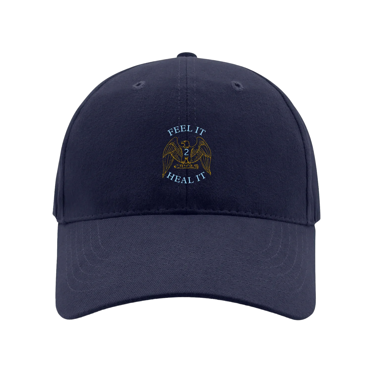 Navy front flat lay