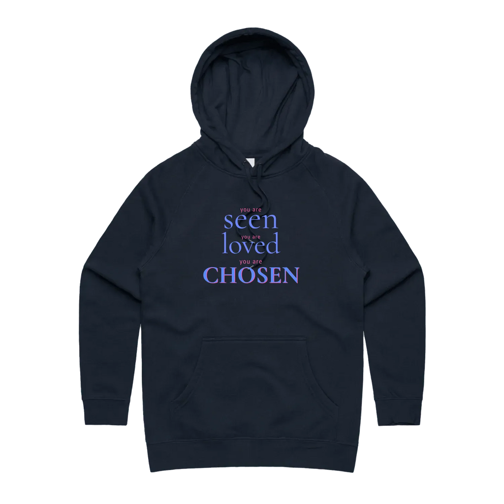 Navy front flat lay