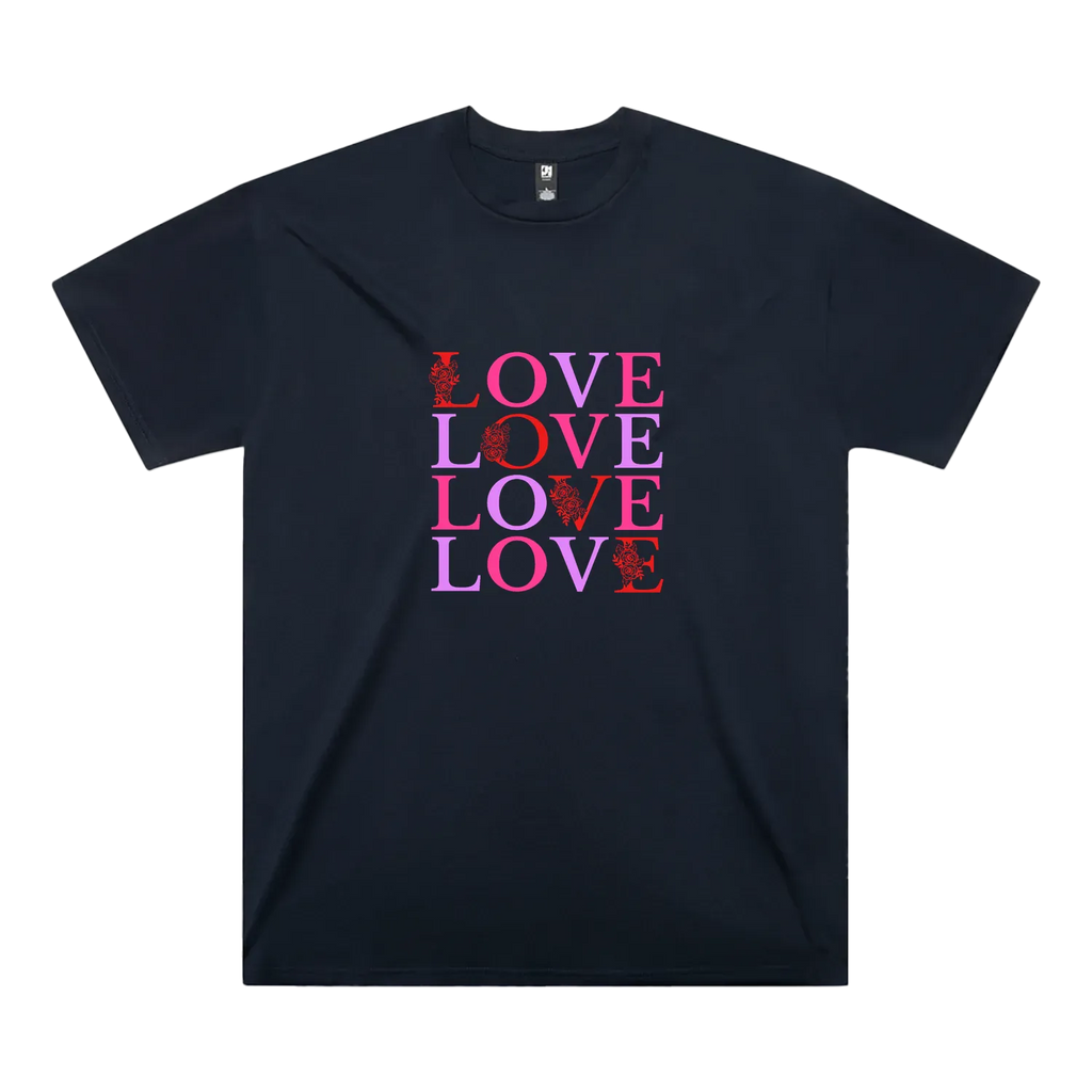 Love Stack oversized tee