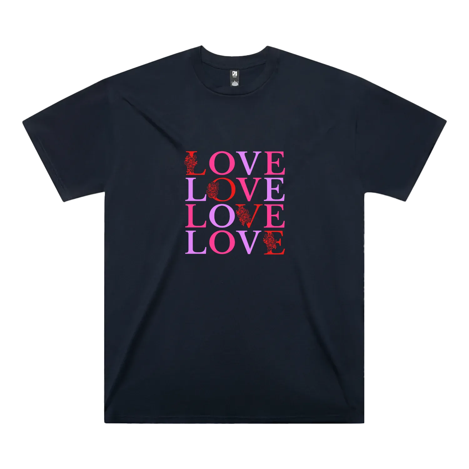 Love Stack oversized tee