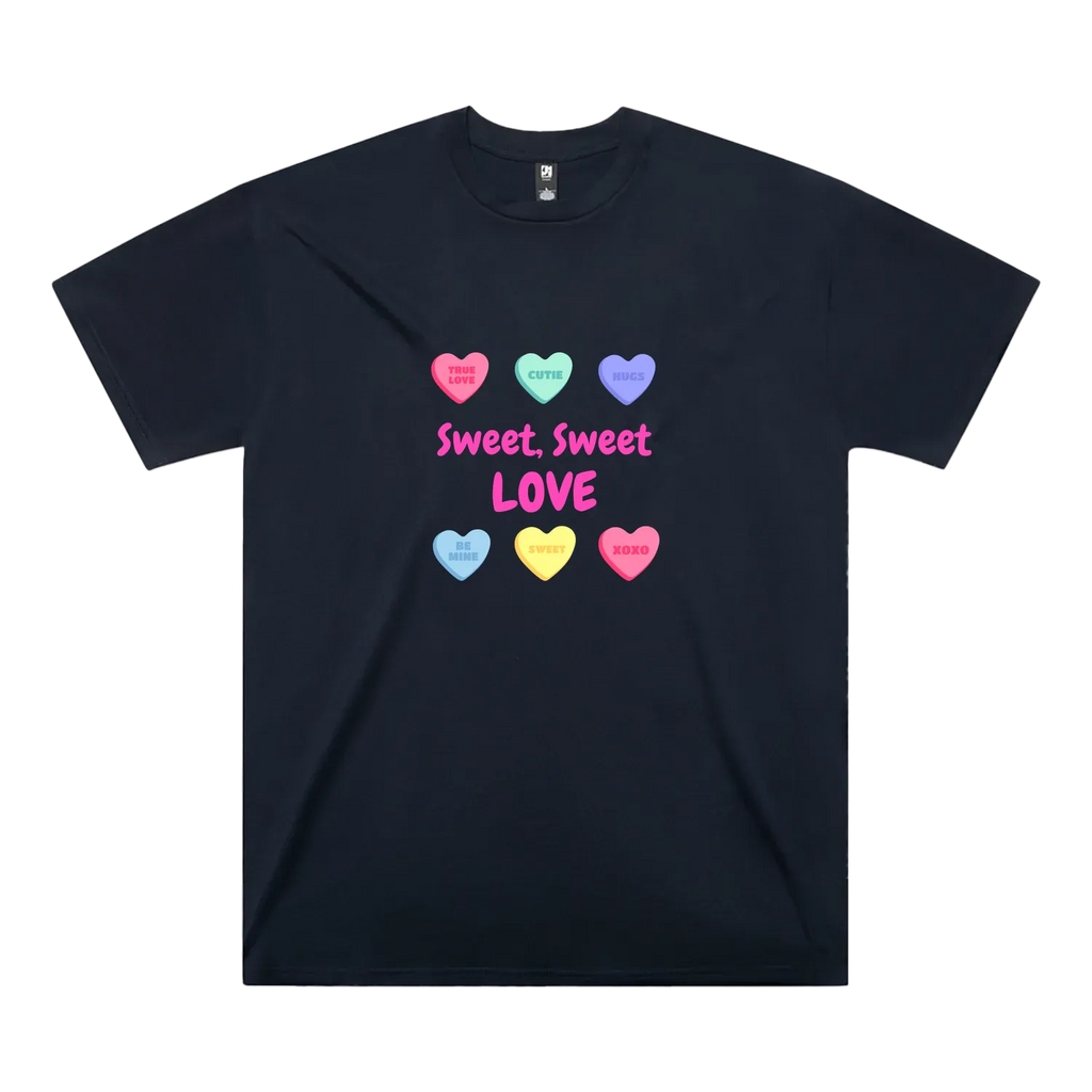 Sweet Sweet love oversized tee