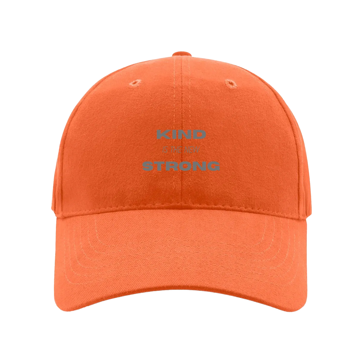 Orange front flat lay