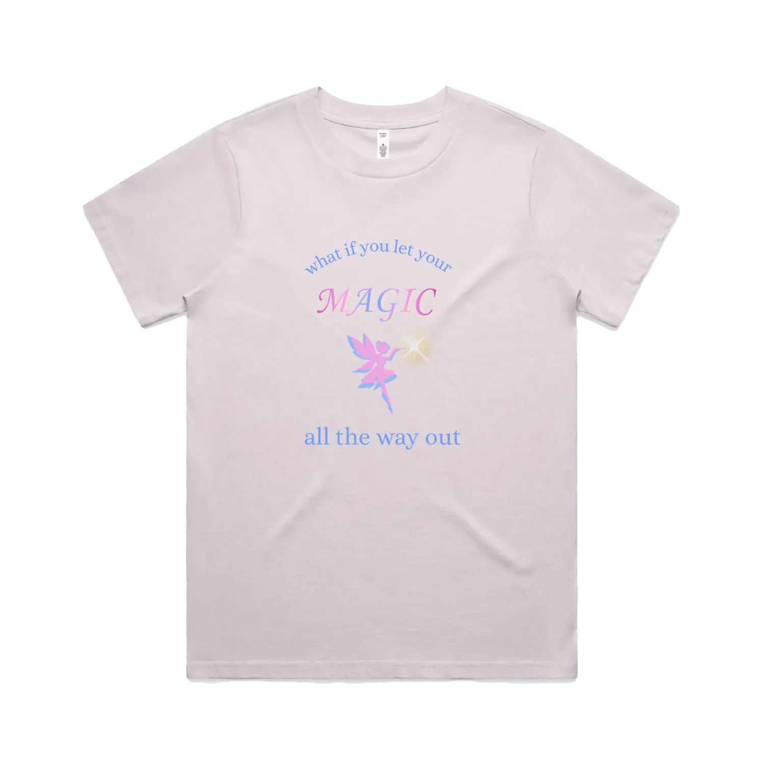 Orchid front flat lay