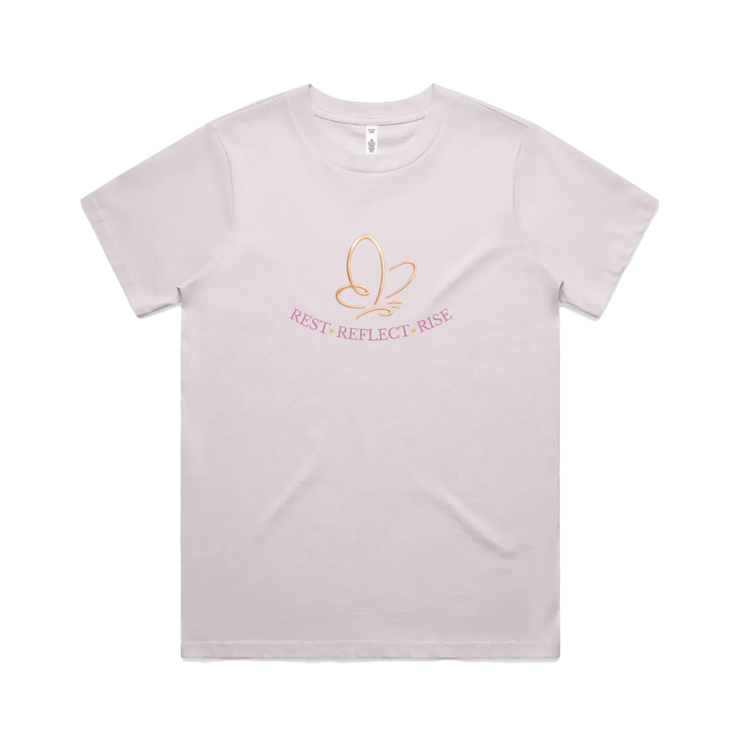 Orchid front flat lay