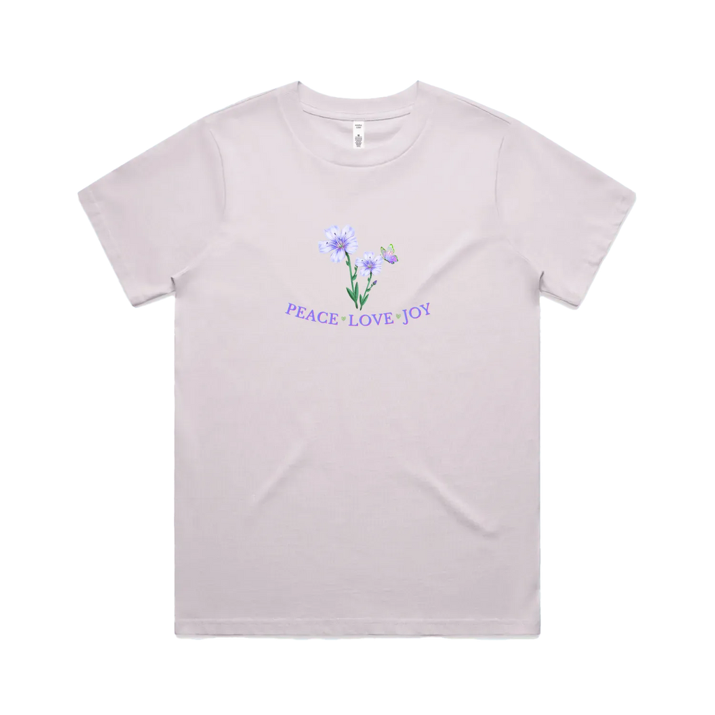 Orchid front flat lay