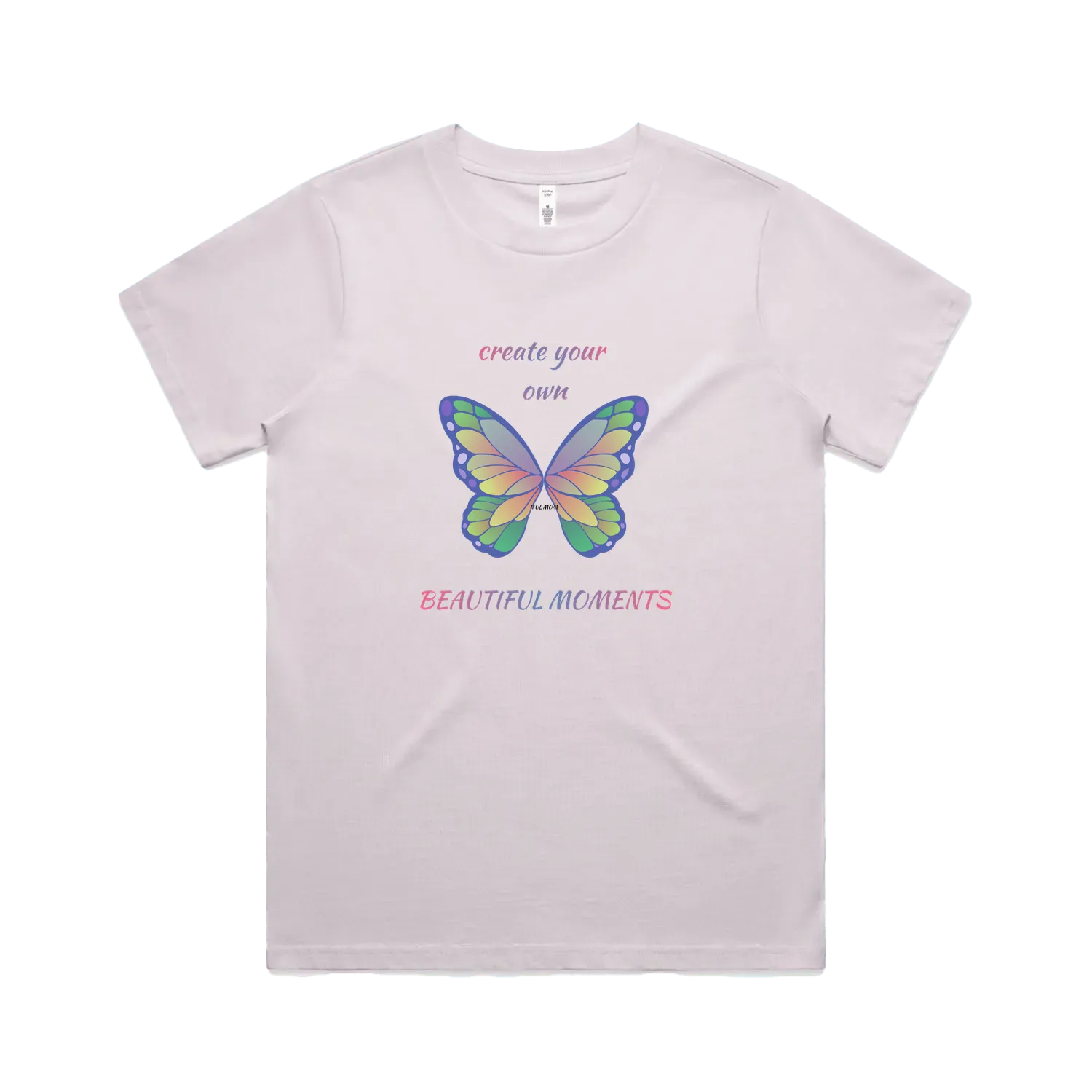 Orchid front flat lay