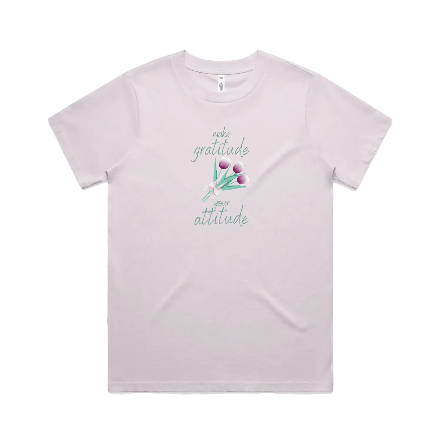 Orchid front flat lay