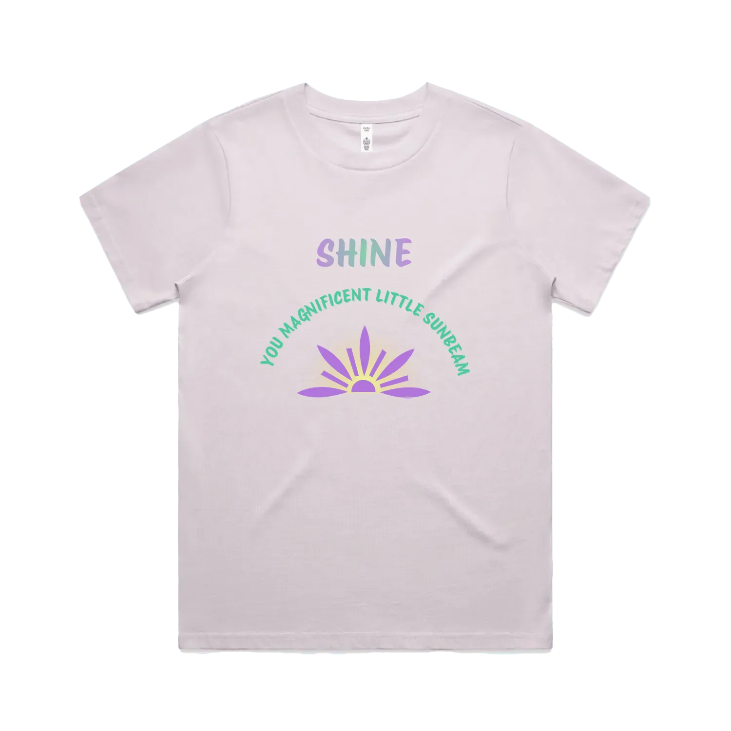 Orchid front flat lay