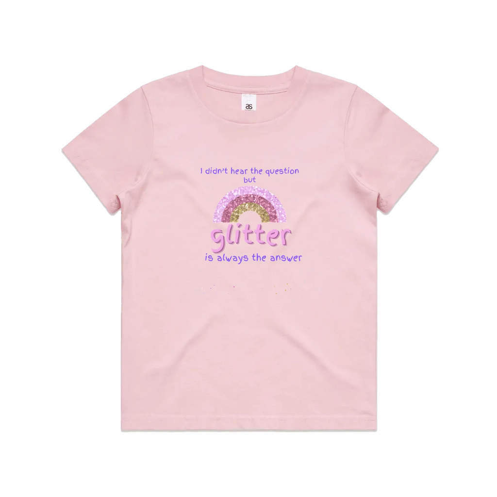 Pink front flat lay