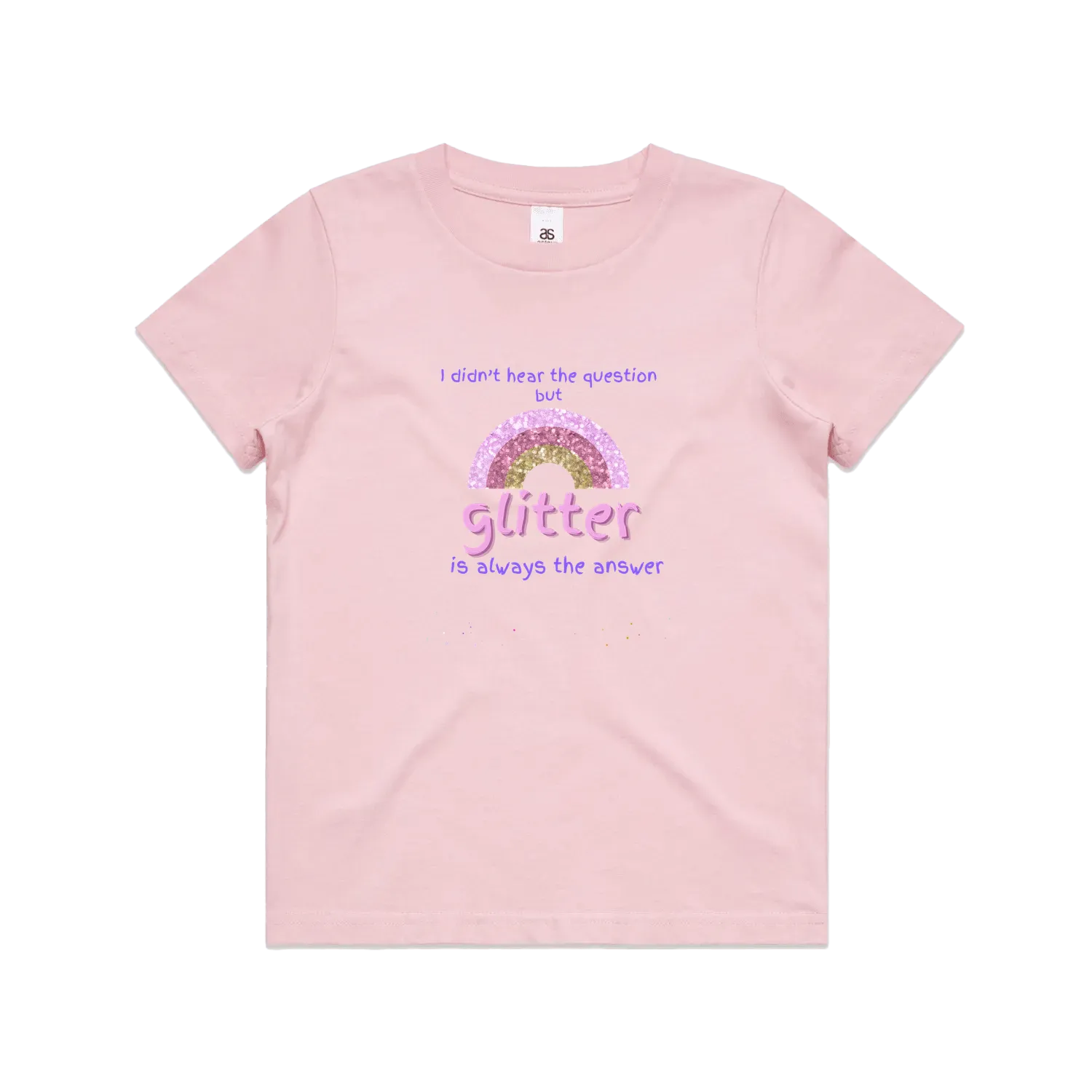 Pink front flat lay