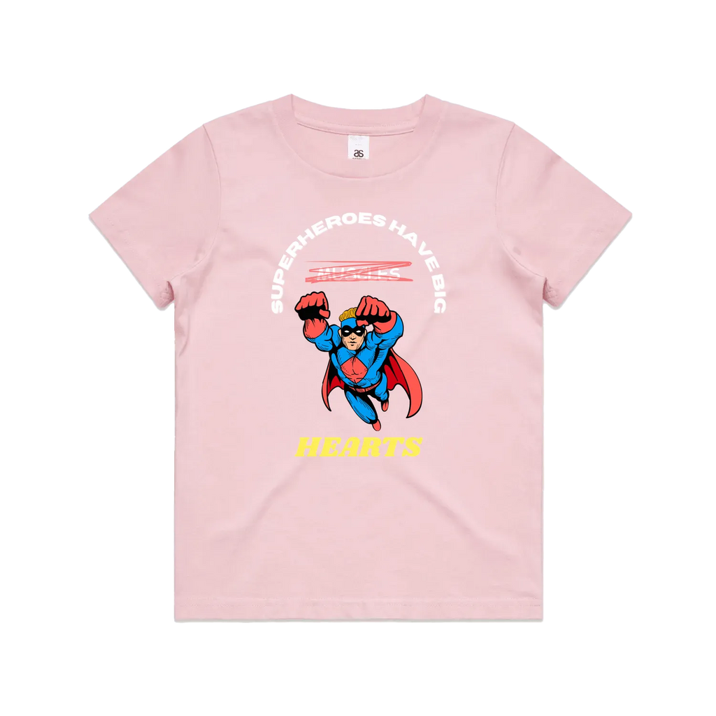 Pink front flat lay