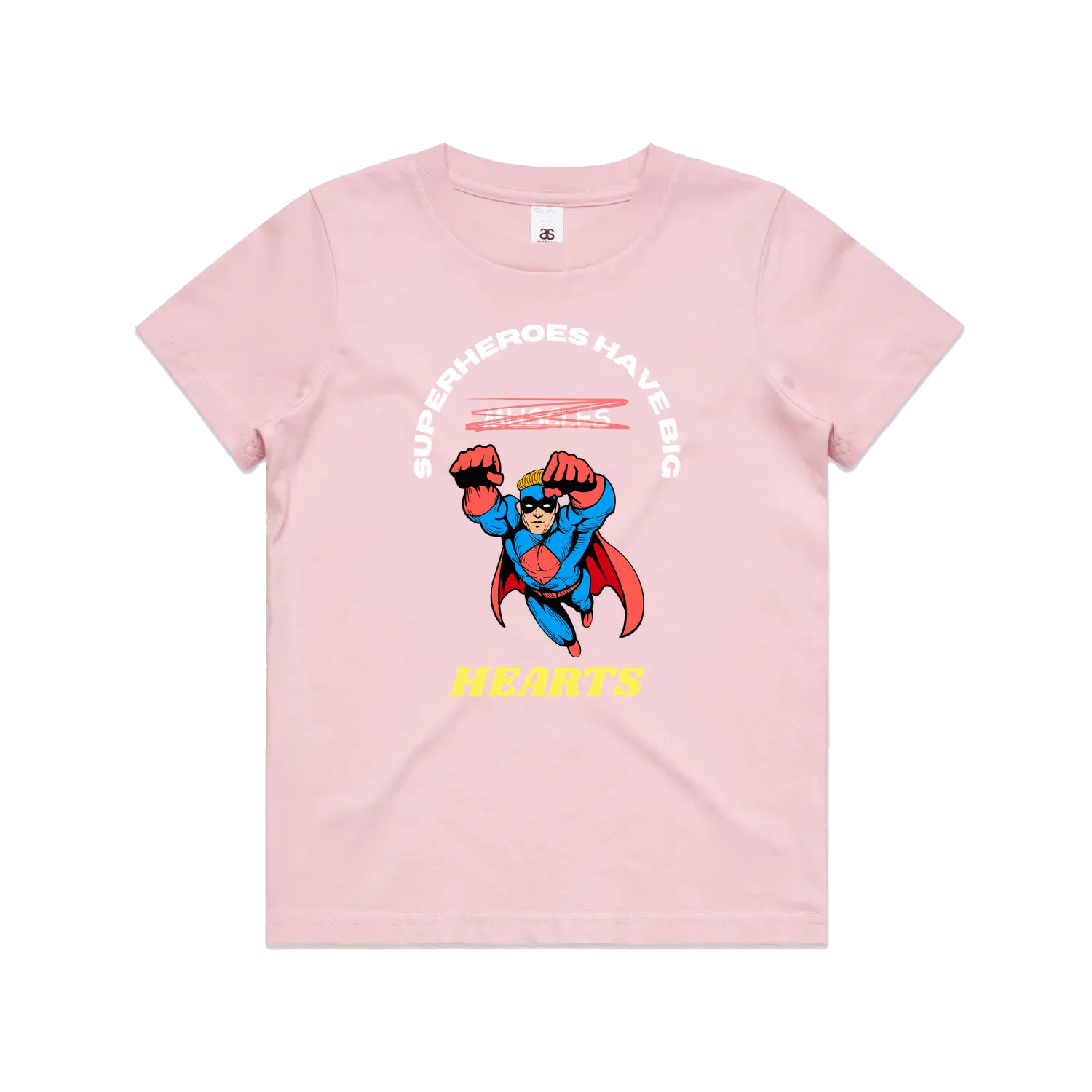 Pink front flat lay