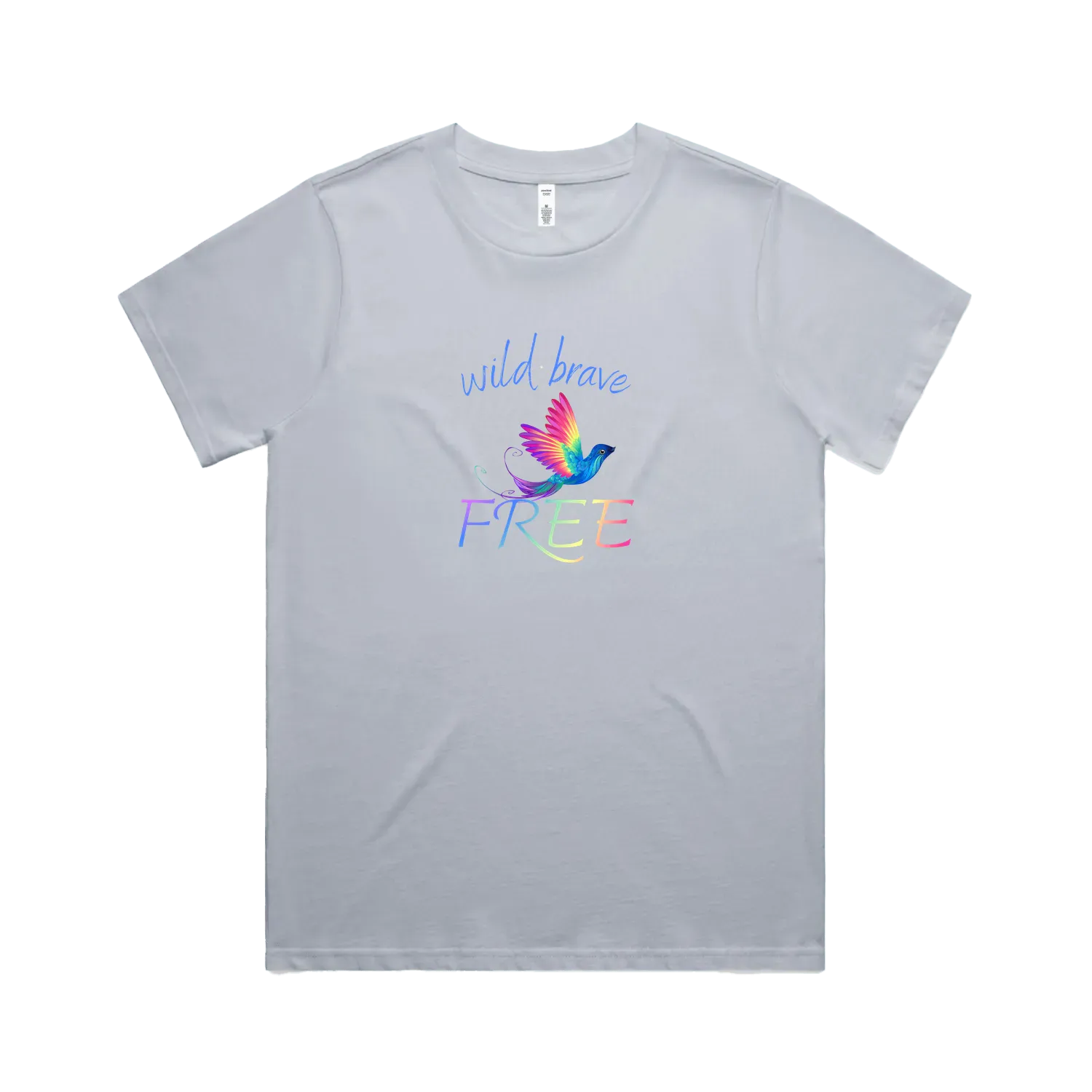 Powder front flat lay