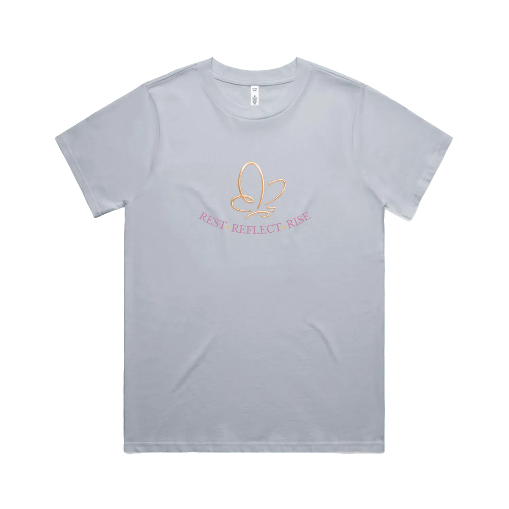 Powder front flat lay