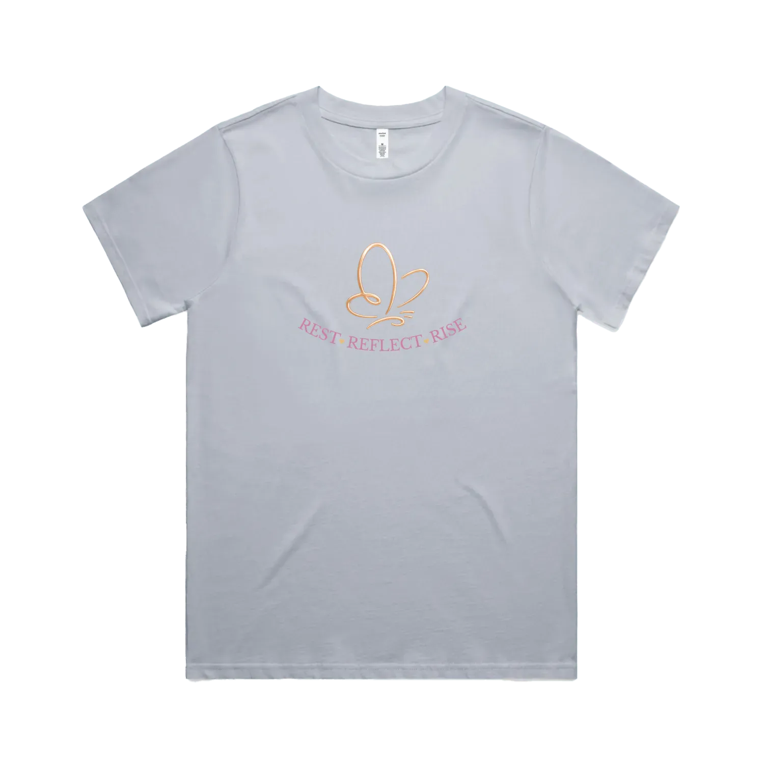 Powder front flat lay