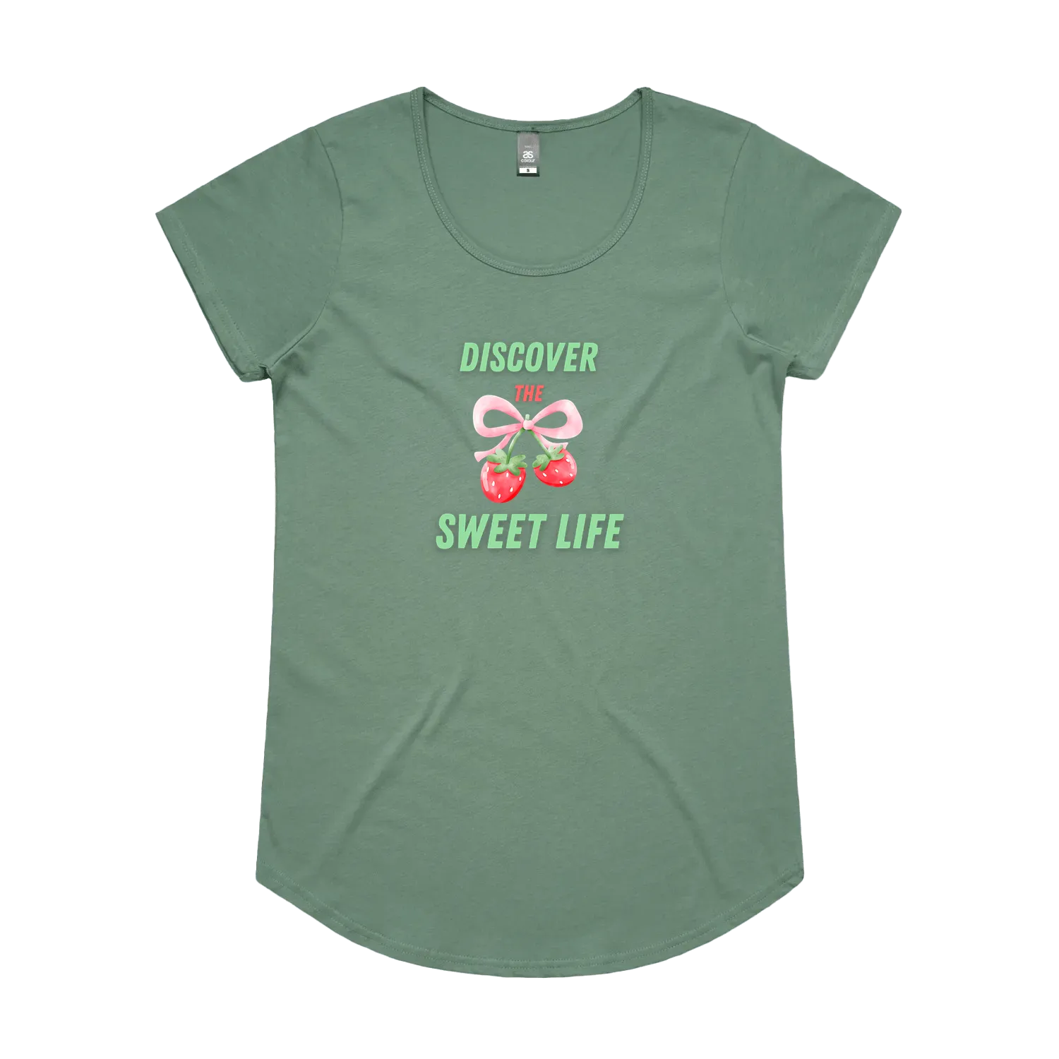 Sage front flat lay