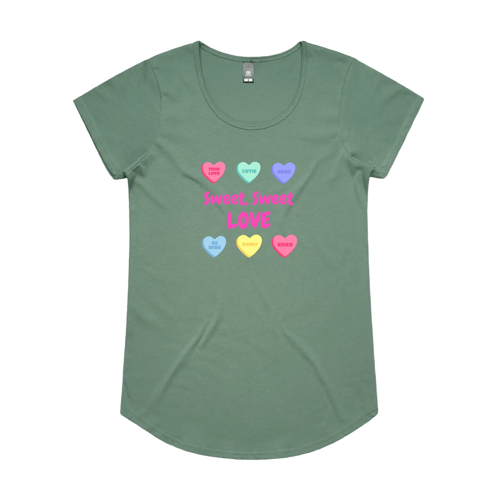 Sage front flat lay
