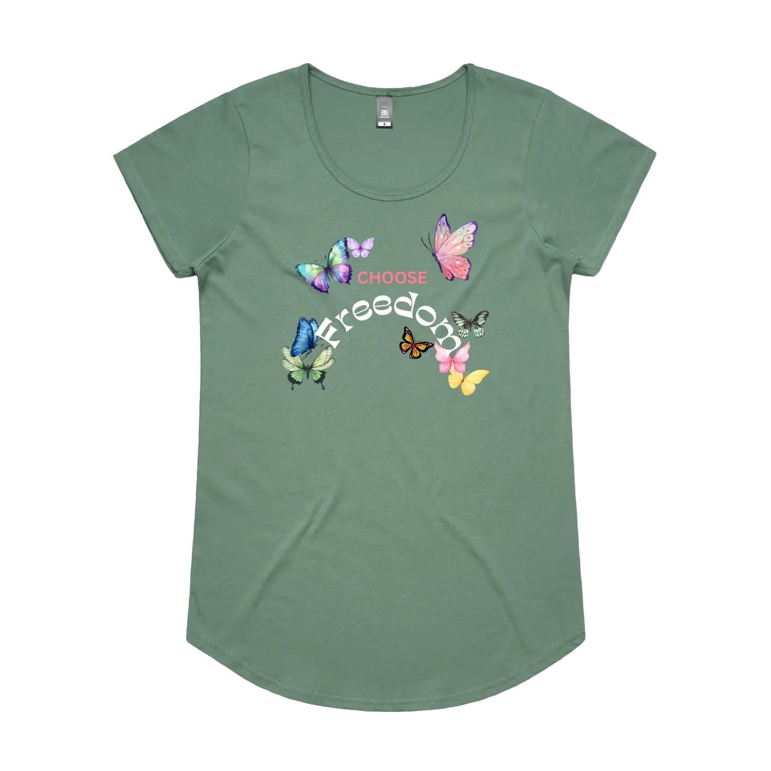 Sage front flat lay