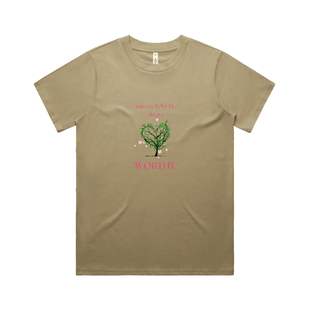 Sand front flat lay