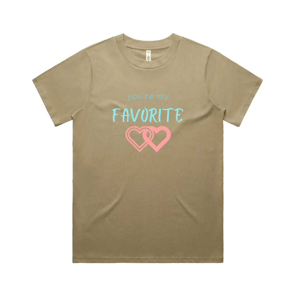 Sand front flat lay