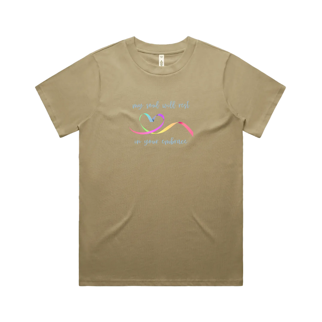 Sand front flat lay