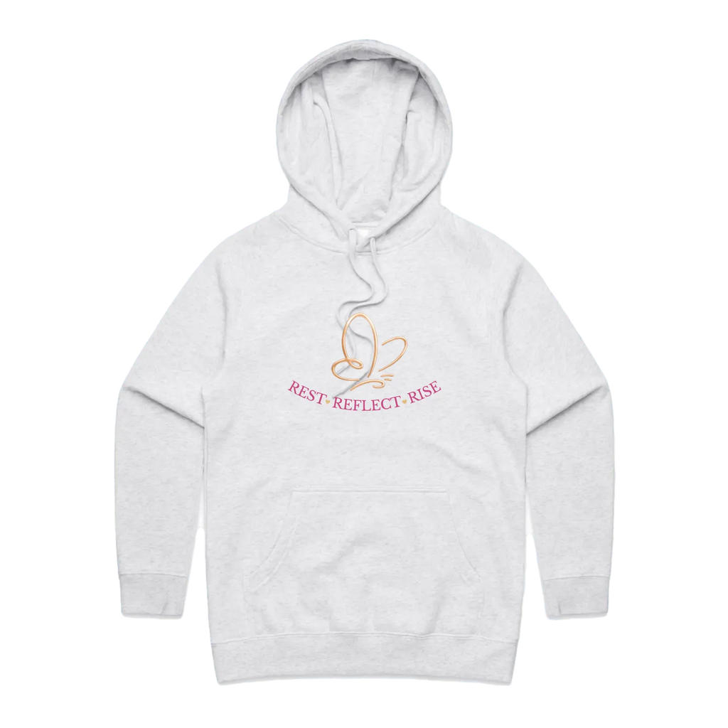 White Marle front flat lay