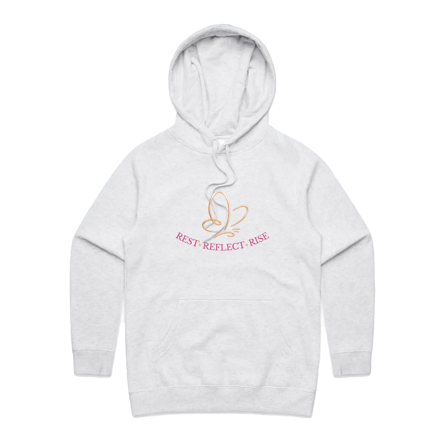 White Marle front flat lay