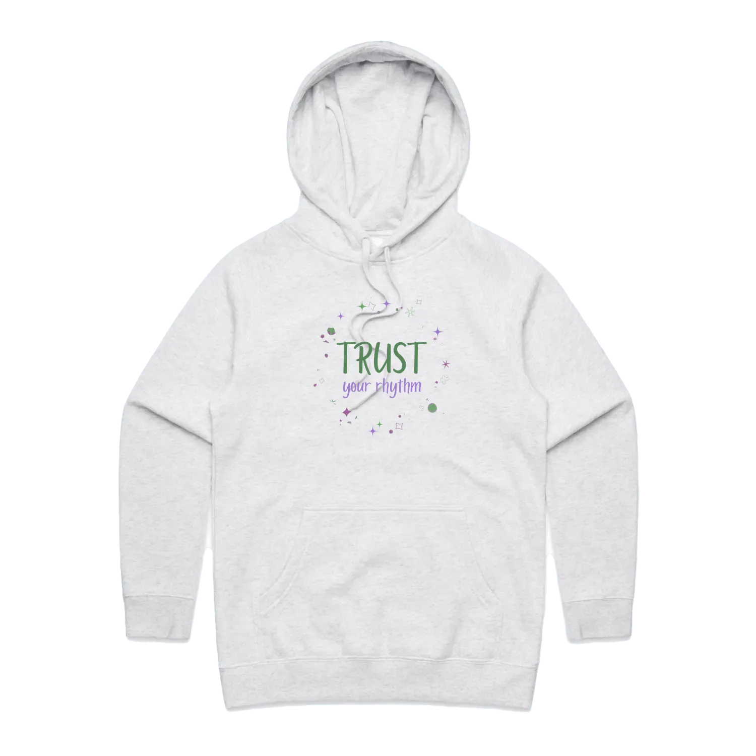 White Marle front flat lay
