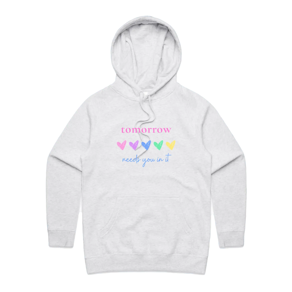 White Marle front flat lay