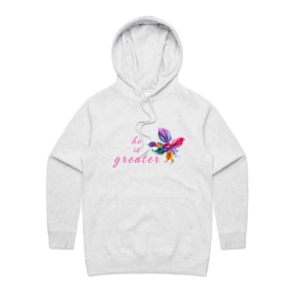 White Marle front flat lay