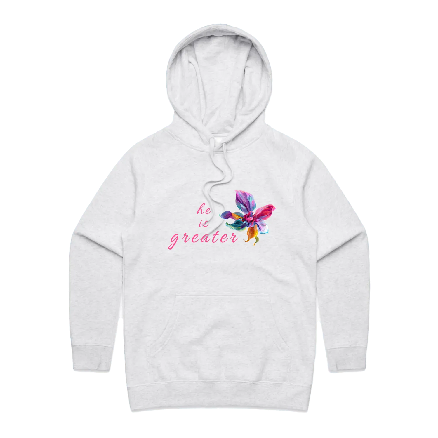 White Marle front flat lay
