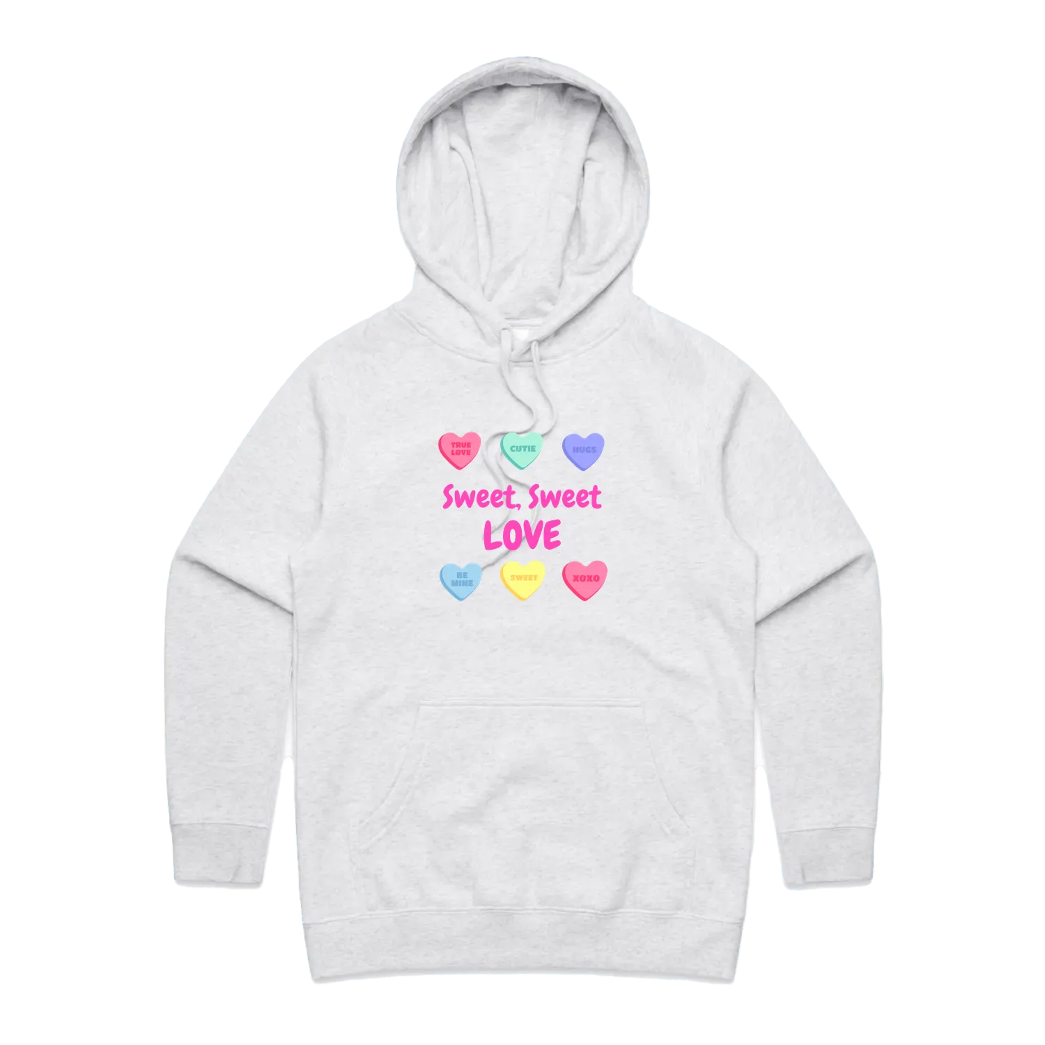 White Marle front flat lay