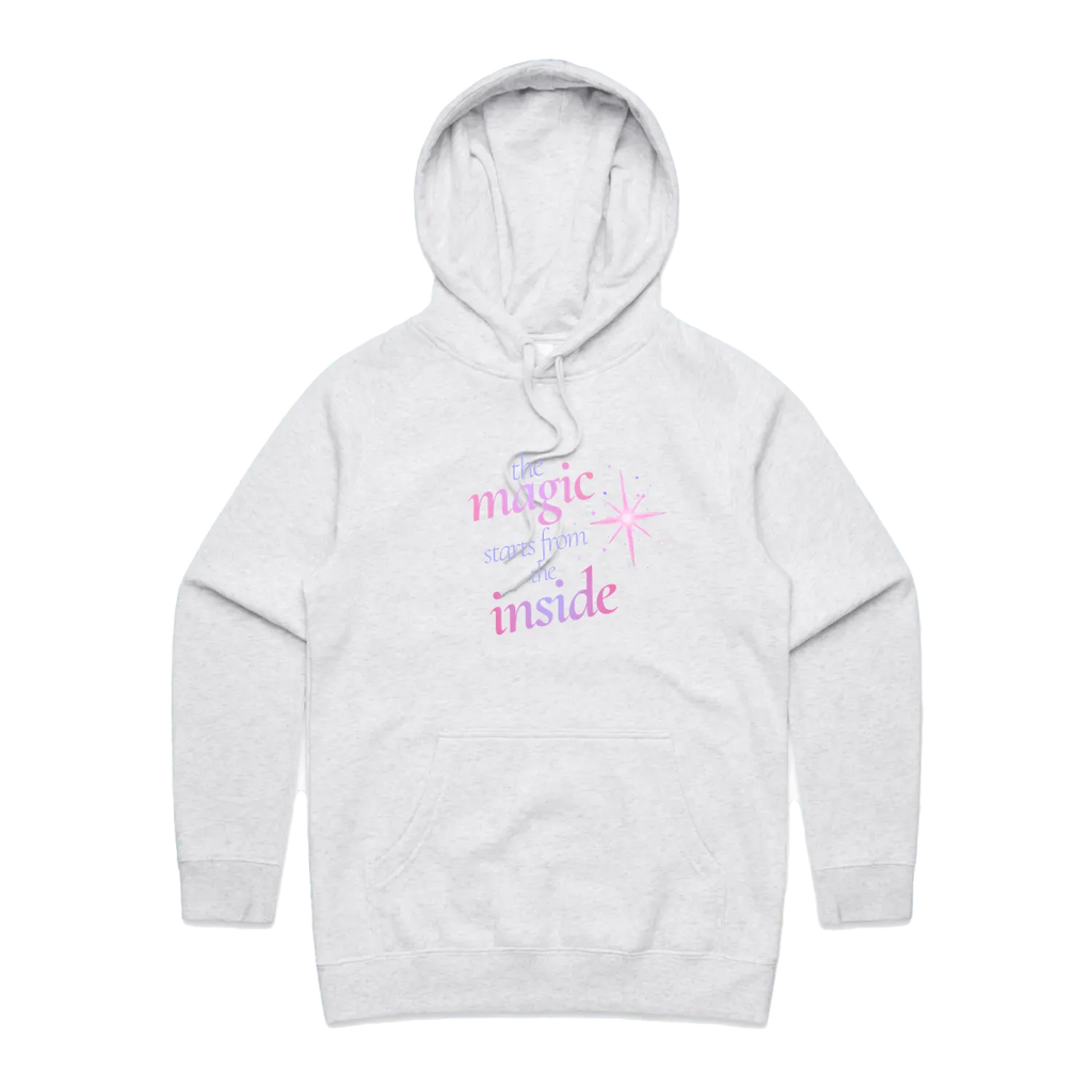 White Marle front flat lay