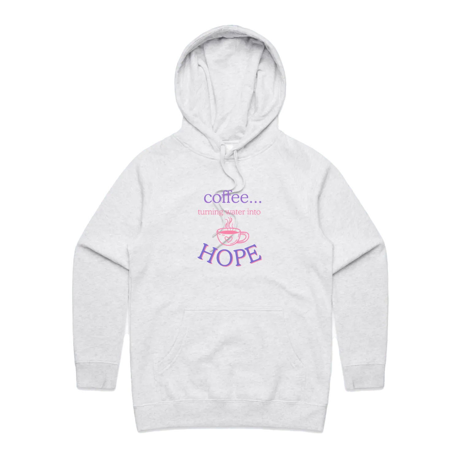 White Marle front flat lay