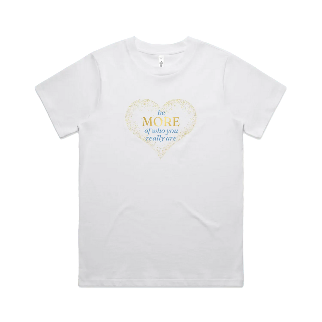 White front flat lay