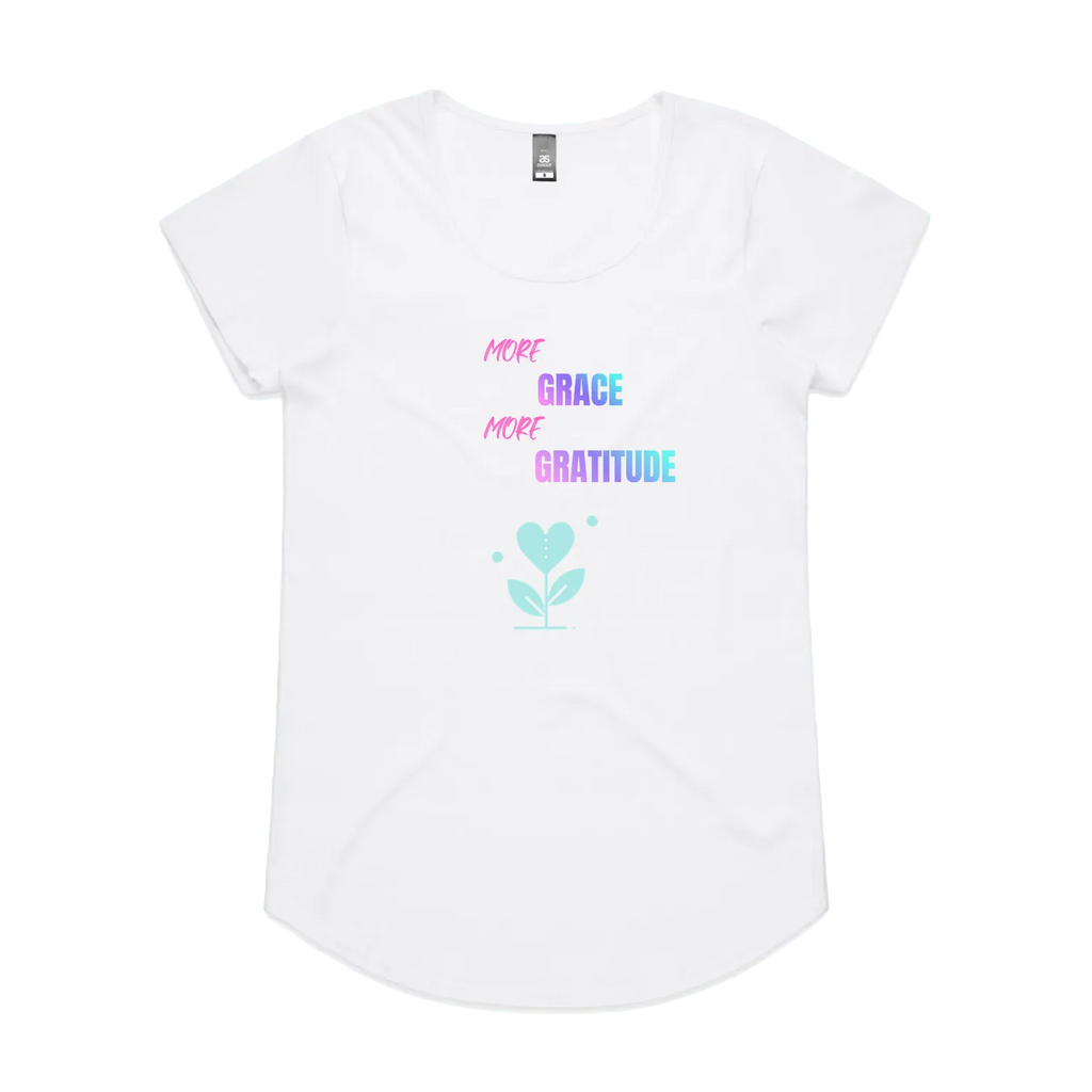 White front flat lay