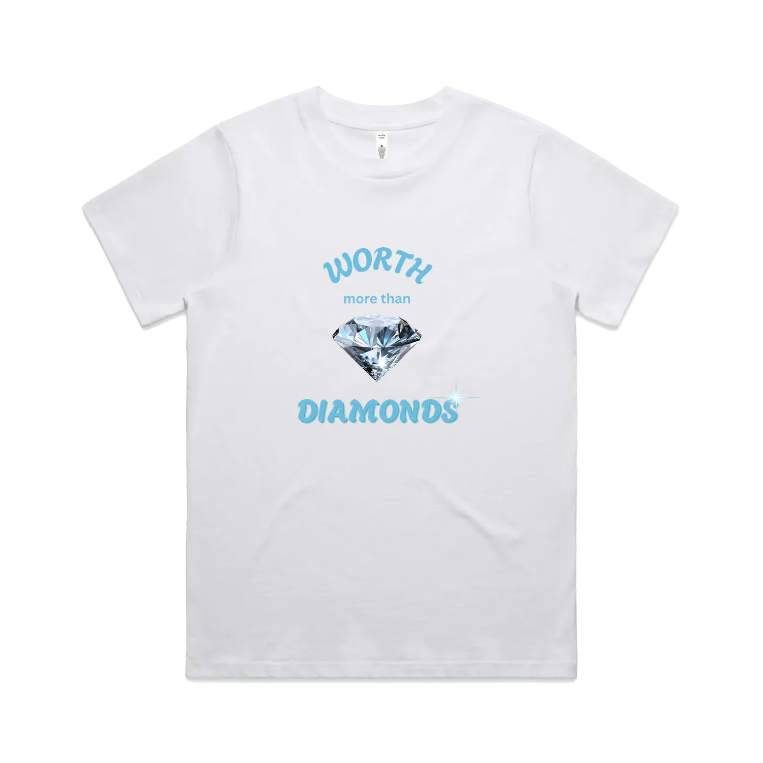 White front flat lay